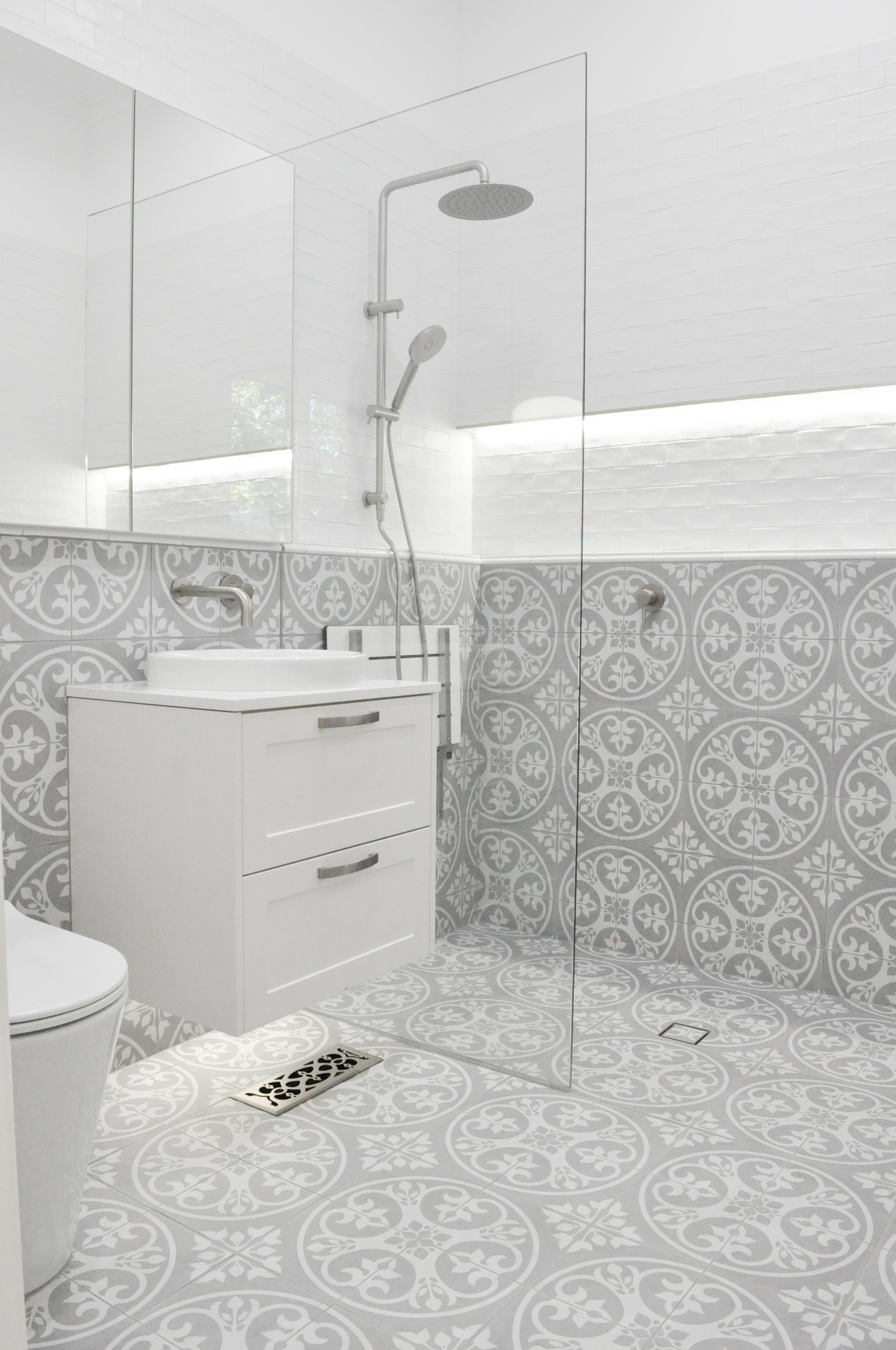Finished bathroom renovation
